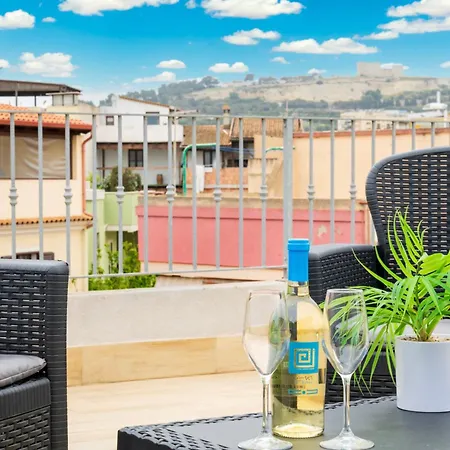 Apartment Charming Loft With Large Terrace Cagliari