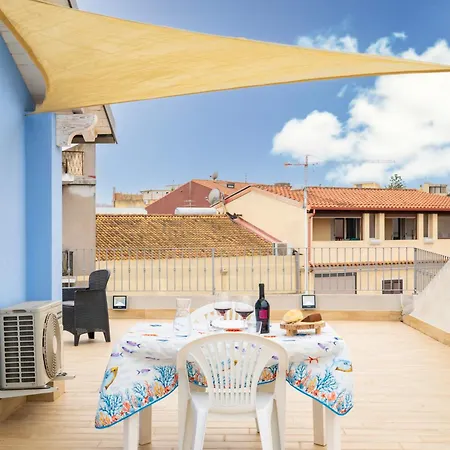 公寓 Charming Loft With Large Terrace 卡利亚里